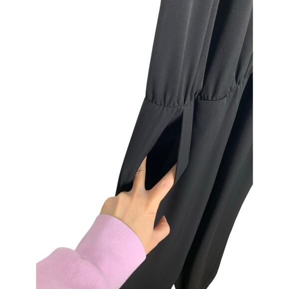 Amanda Uprichard Talita High Neck Black Jumpsuit - Picture 6 of 9